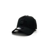 New Era 9Forty A-Frame NBA Black On Black Miami Heat