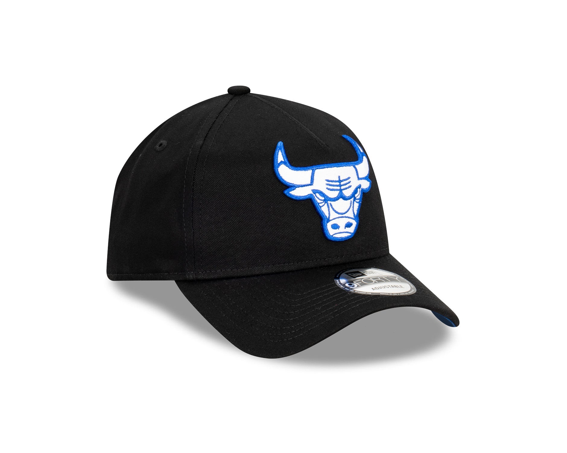 New Era 9Forty A-Frame NBA Black Royal Chicago Bulls