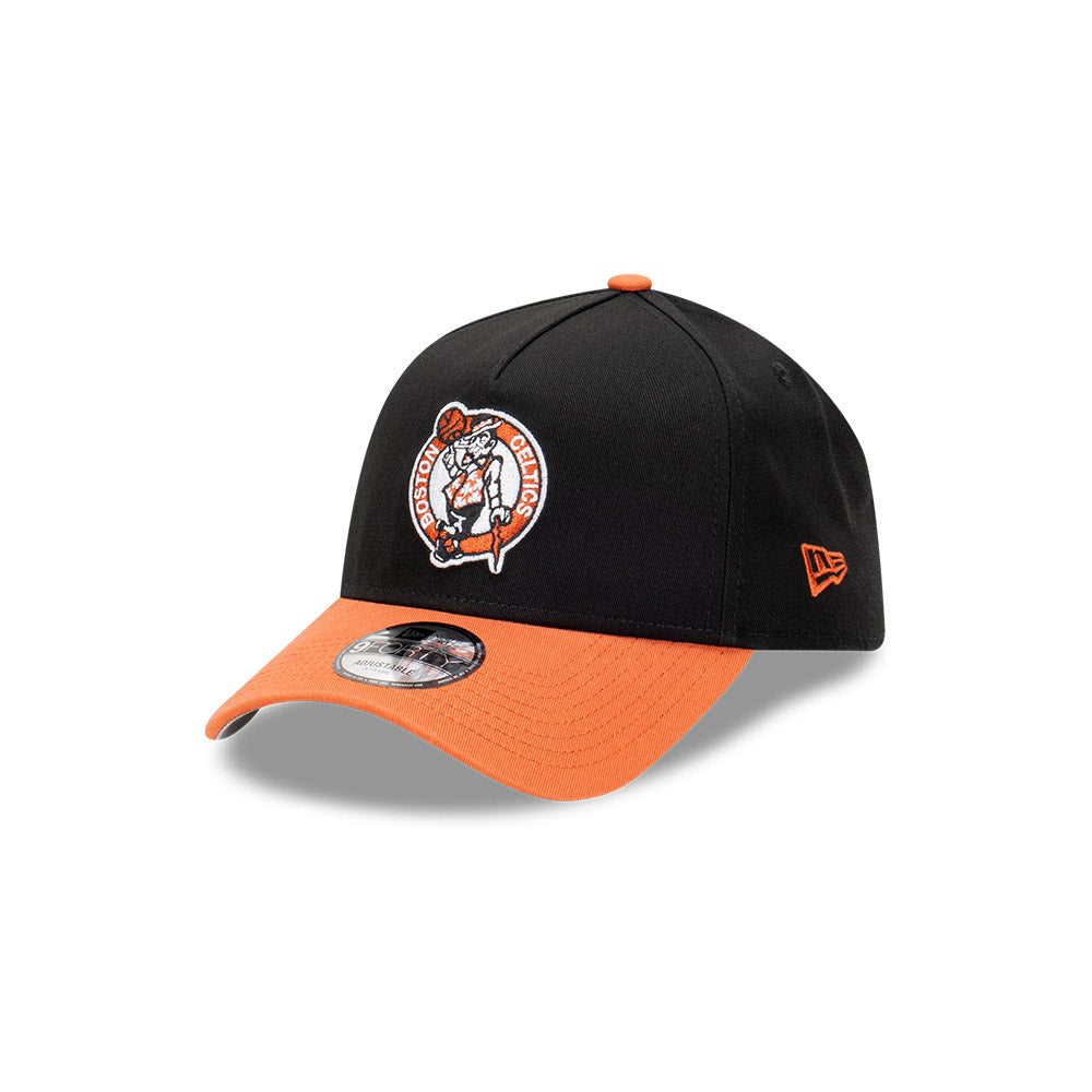 New Era 9Forty A-Frame NBA Burnt Redwood 2-Tone Boston Celtics