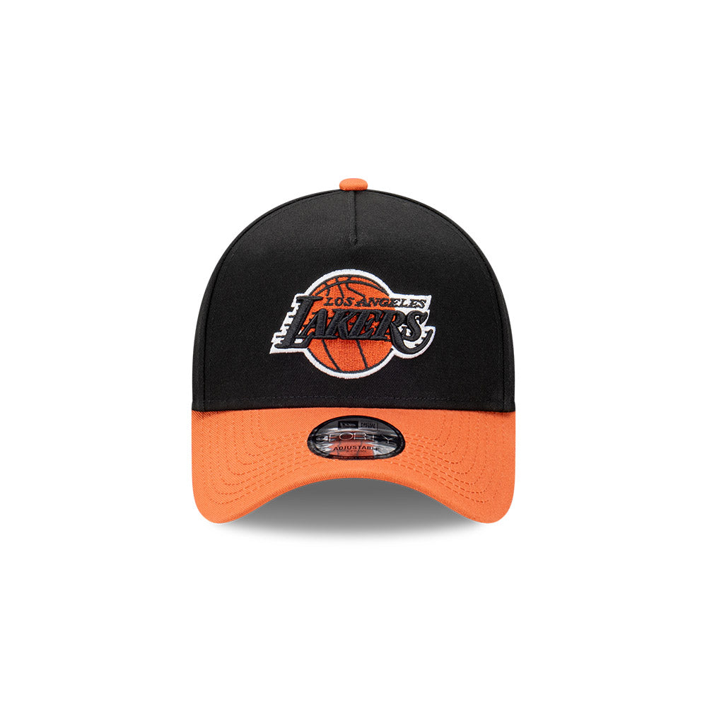 New Era 9Forty A-Frame NBA Burnt Redwood 2-Tone Los Angeles Lakers