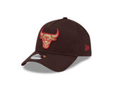 New Era 9Forty A-Frame NBA Choc Cherry Chicago Bulls