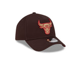 New Era 9Forty A-Frame NBA Choc Cherry Chicago Bulls