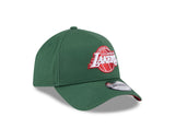 New Era 9Forty A-Frame NBA Cilantro Metallic Los Angeles Lakers