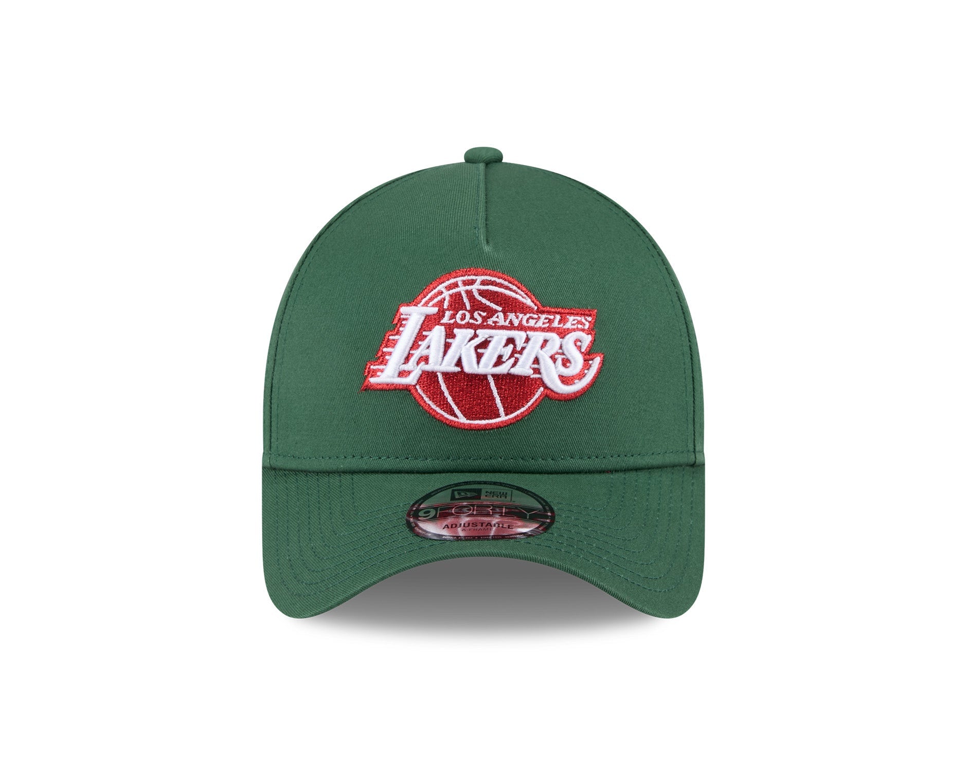 New Era 9Forty A-Frame NBA Cilantro Metallic Los Angeles Lakers