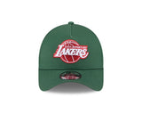 New Era 9Forty A-Frame NBA Cilantro Metallic Los Angeles Lakers