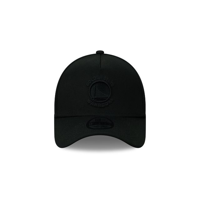 New Era 9Forty A-Frame NBA Golden State Warriors Black on Black