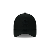 New Era 9Forty A-Frame NBA Golden State Warriors Black on Black