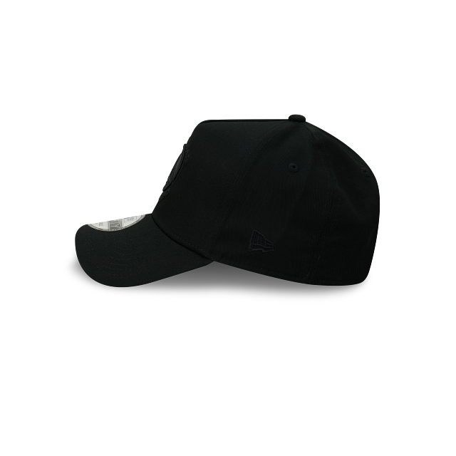 New Era 9Forty A-Frame NBA Golden State Warriors Black on Black