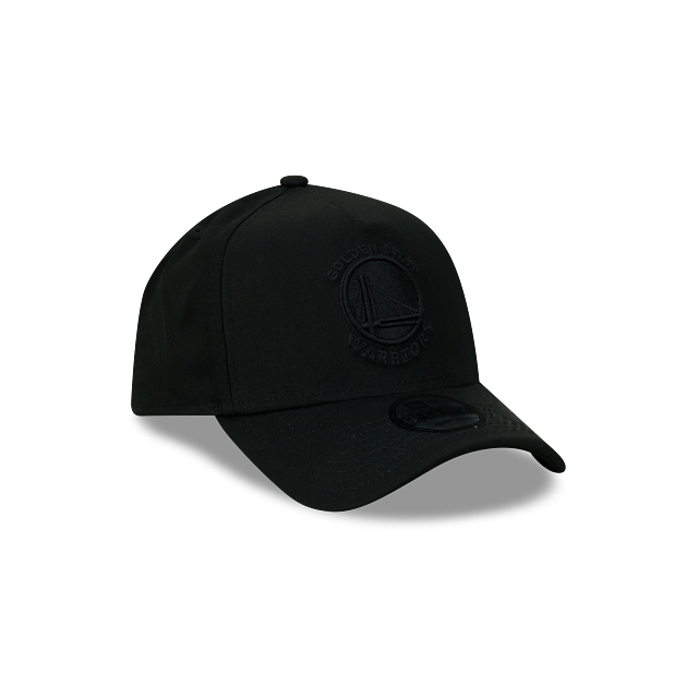 New Era 9Forty A-Frame NBA Golden State Warriors Black on Black