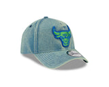 New Era 9Forty A-Frame NBA Green Acid Denim Chicago Bulls