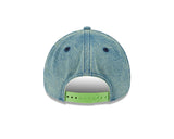 New Era 9Forty A-Frame NBA Green Acid Denim Chicago Bulls