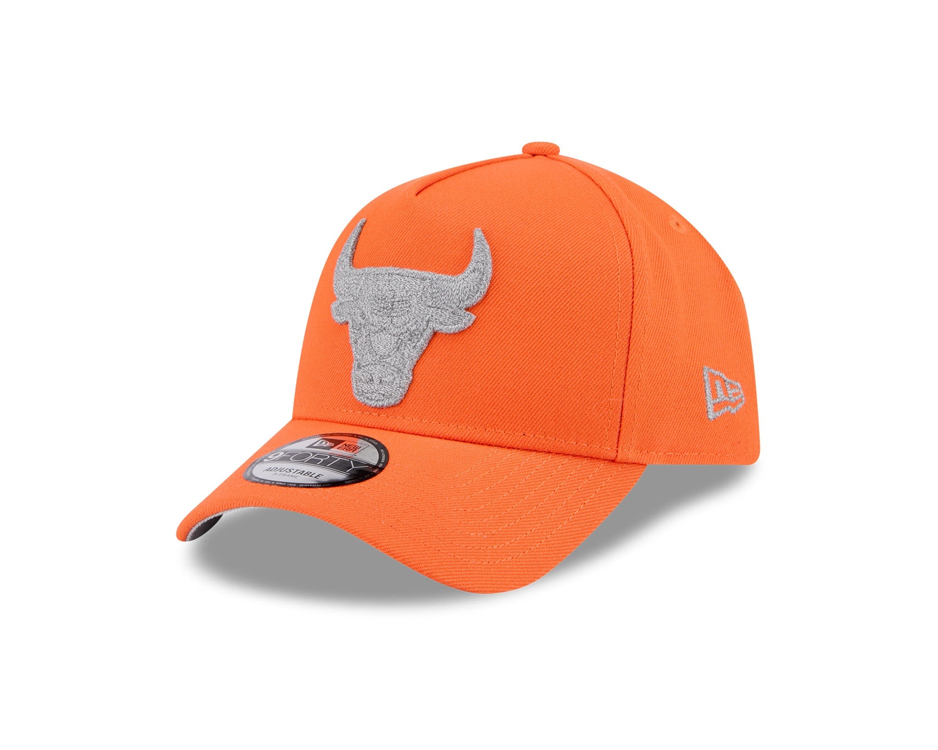 New Era 9Forty A-Frame NBA HiViz Reflect Chicago Bulls Orange