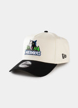 New Era 9Forty A-Frame NBA HWC 2Tone Minnesota Timberwolves Chrome/Black