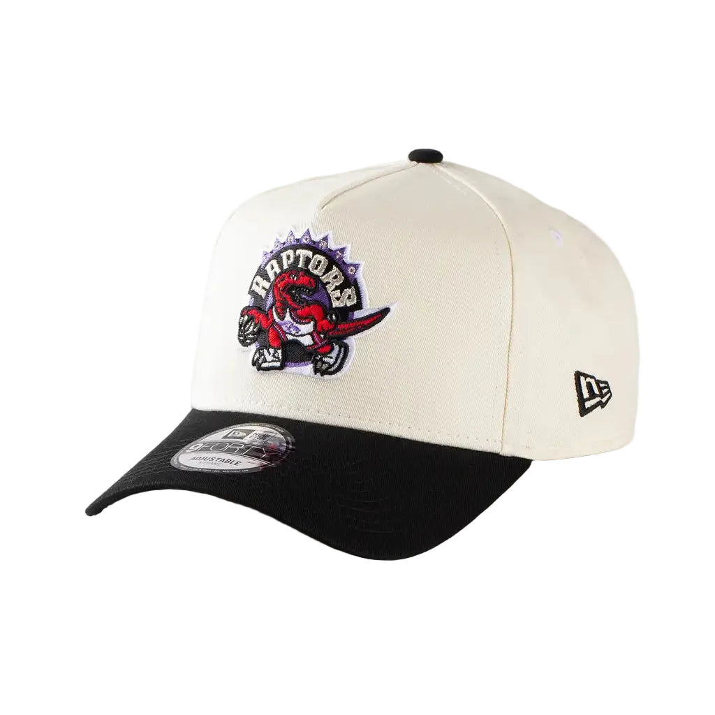 New Era 9Forty A-Frame NBA HWC 2Tone Toronto Raptors Chrome/Black