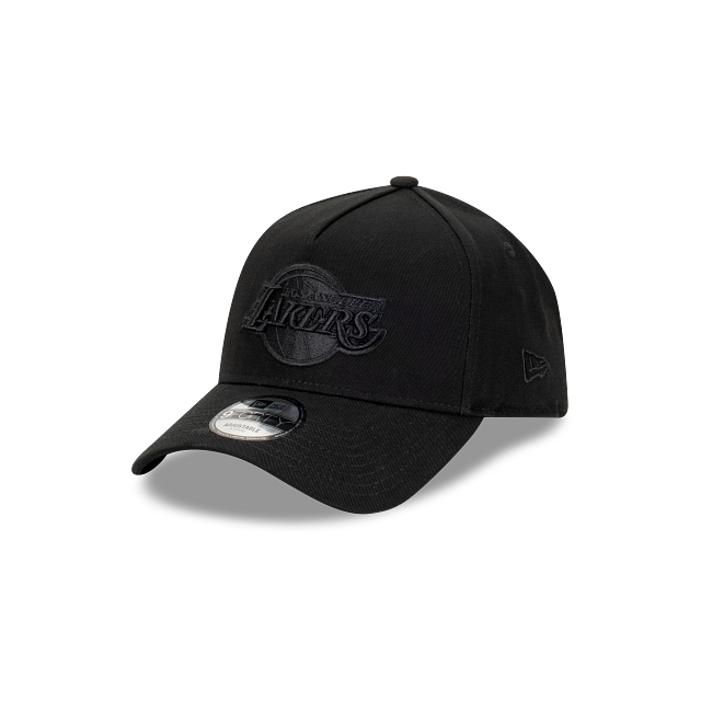 New Era 9Forty A-Frame NBA Los Angeles Lakers Black on Black