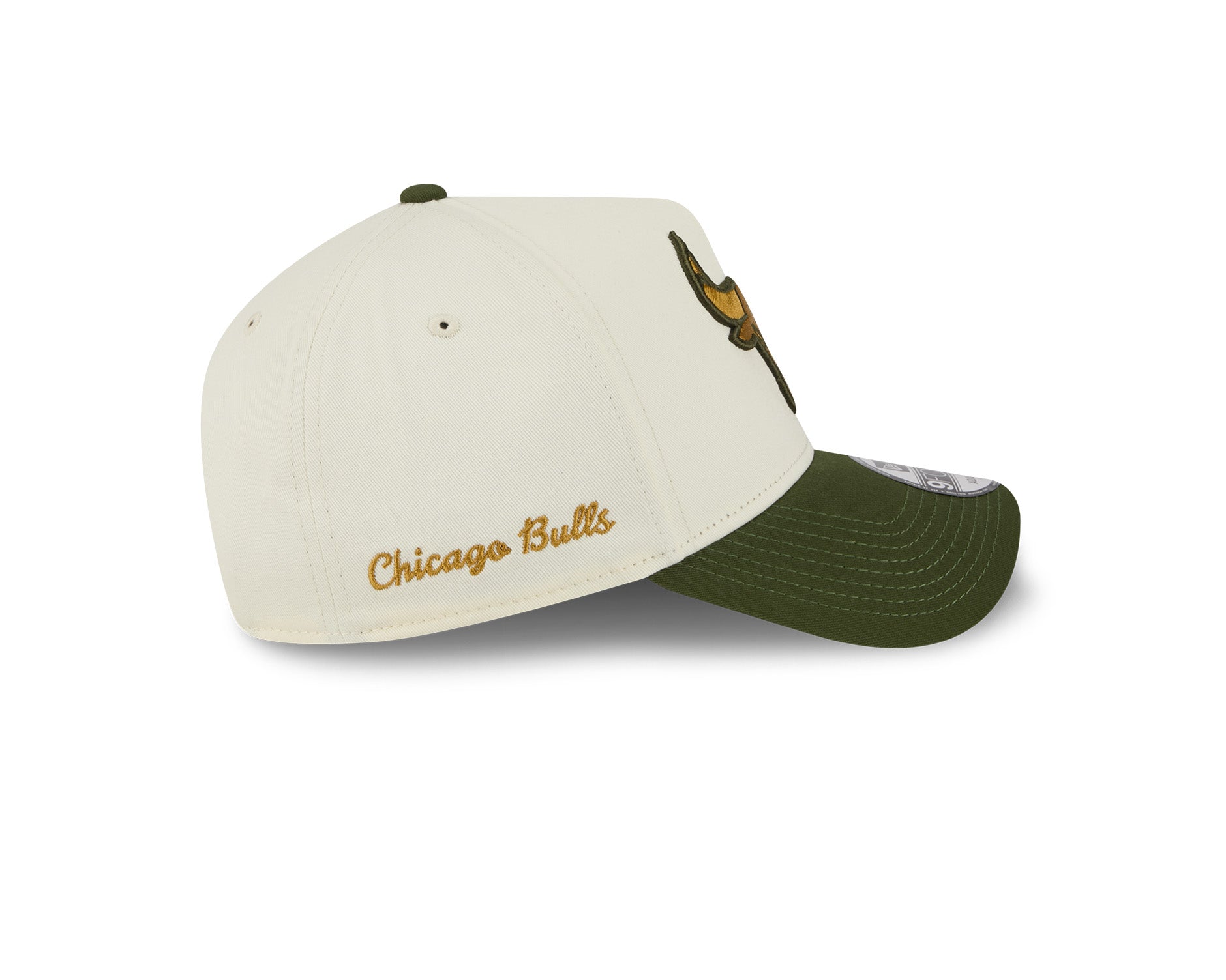 New Era 9Forty A-Frame NBA Metallic Side Script Chicago Bulls