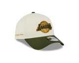 New Era 9Forty A-Frame NBA Metallic Side Script Los Angeles Lakers