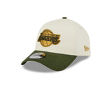 New Era 9Forty A-Frame NBA Metallic Side Script Los Angeles Lakers