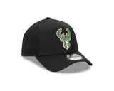 New Era 9Forty A-Frame NBA Milwaukee Bucks Black/Team