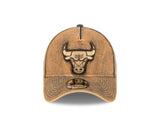 New Era 9Forty A-Frame NBA Mud Denim Overwash Chicago Bulls