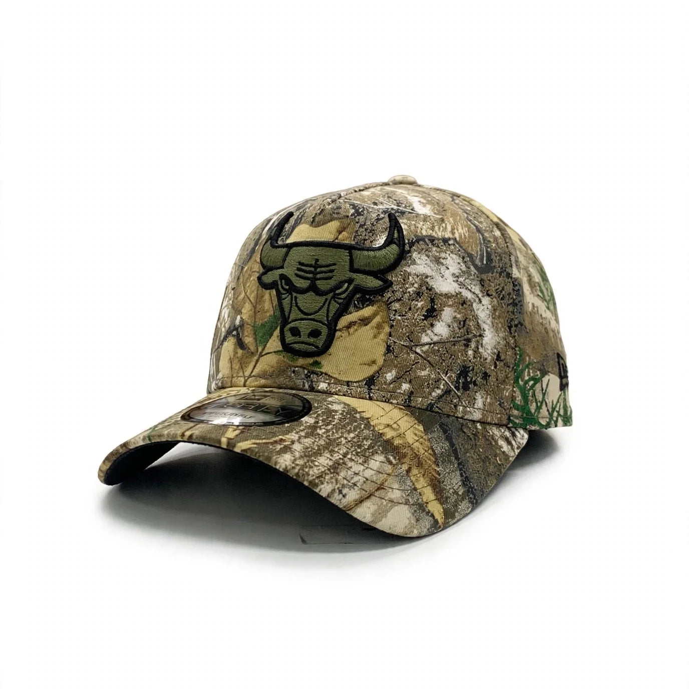 New Era 9Forty A-Frame NBA Real Tree Black Chicago Bulls