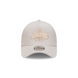 New Era 9Forty A-Frame NBA Repreve Stone Ivory Los Angeles Lakers