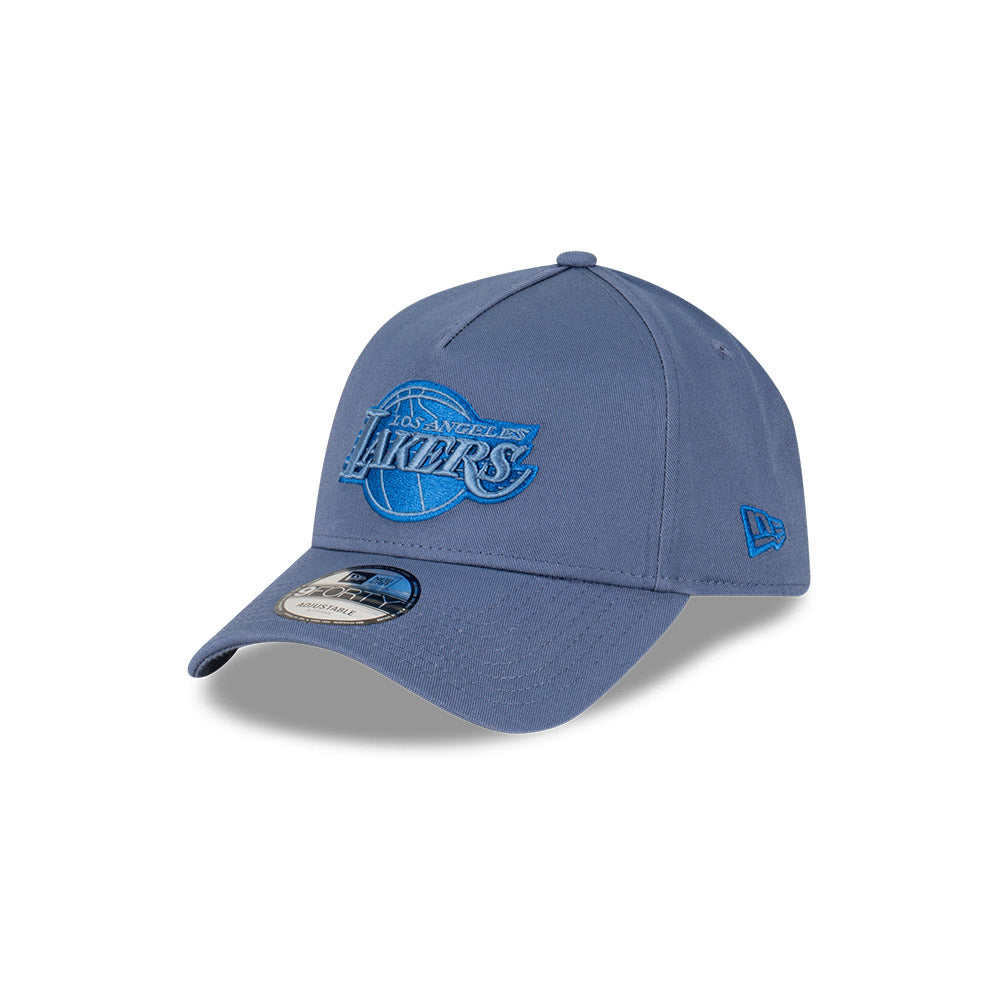 New Era 9Forty A-Frame NBA Tonal Emboss Los Angeles Lakers Slate