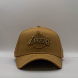 New Era 9Forty A-Frame NBA Tonal Wheat Los Angeles Lakers