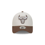 New Era 9Forty A-Frame NBA Vintage Stone Walnut Chicago Bulls