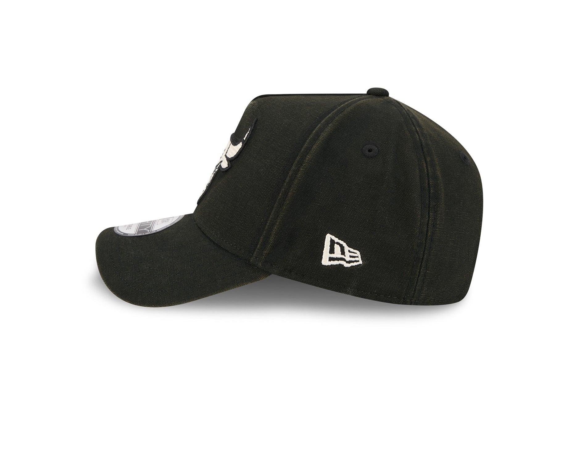 New Era 9Forty A-Frame NBA Washed Canvas Chicago Bulls Black