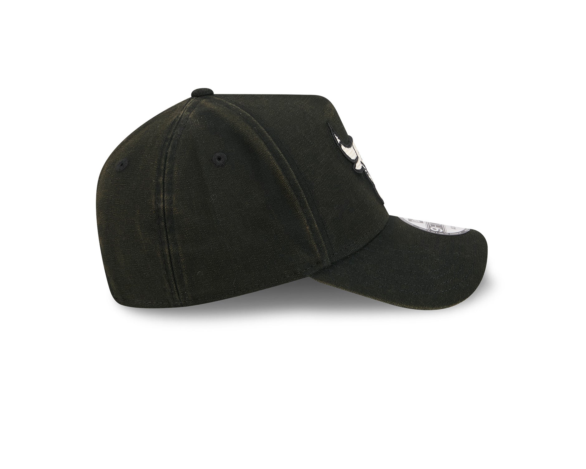 New Era 9Forty A-Frame NBA Washed Canvas Chicago Bulls Black