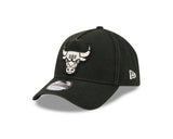 New Era 9Forty A-Frame NBA Washed Canvas Chicago Bulls Black