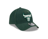 New Era 9Forty A-Frame NBA Washed Canvas Seasonal Chicago Bulls Dark Green