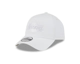 New Era 9Forty A-Frame NBA White on White Los Angeles Lakers