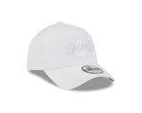 New Era 9Forty A-Frame NBA White on White Los Angeles Lakers