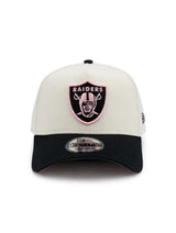 New Era 9Forty A-Frame NFL Best Of Archive Las Vegas Raiders Chrome/Black/Pink