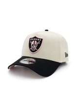 New Era 9Forty A-Frame NFL Best Of Archive Las Vegas Raiders Chrome/Black/Pink