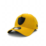 New Era 9Forty A-Frame NFL Black Leather APQ Las Vegas Raiders Yellow