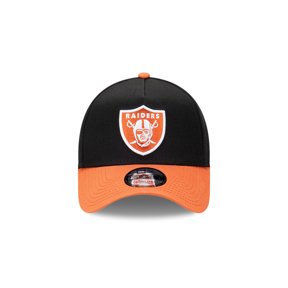 New Era 9Forty A-Frame NFL Burnt Redwood 2-Tone Las Vegas Raiders