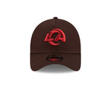 New Era 9Forty A-Frame NFL Choc Cherry Los Angeles Rams