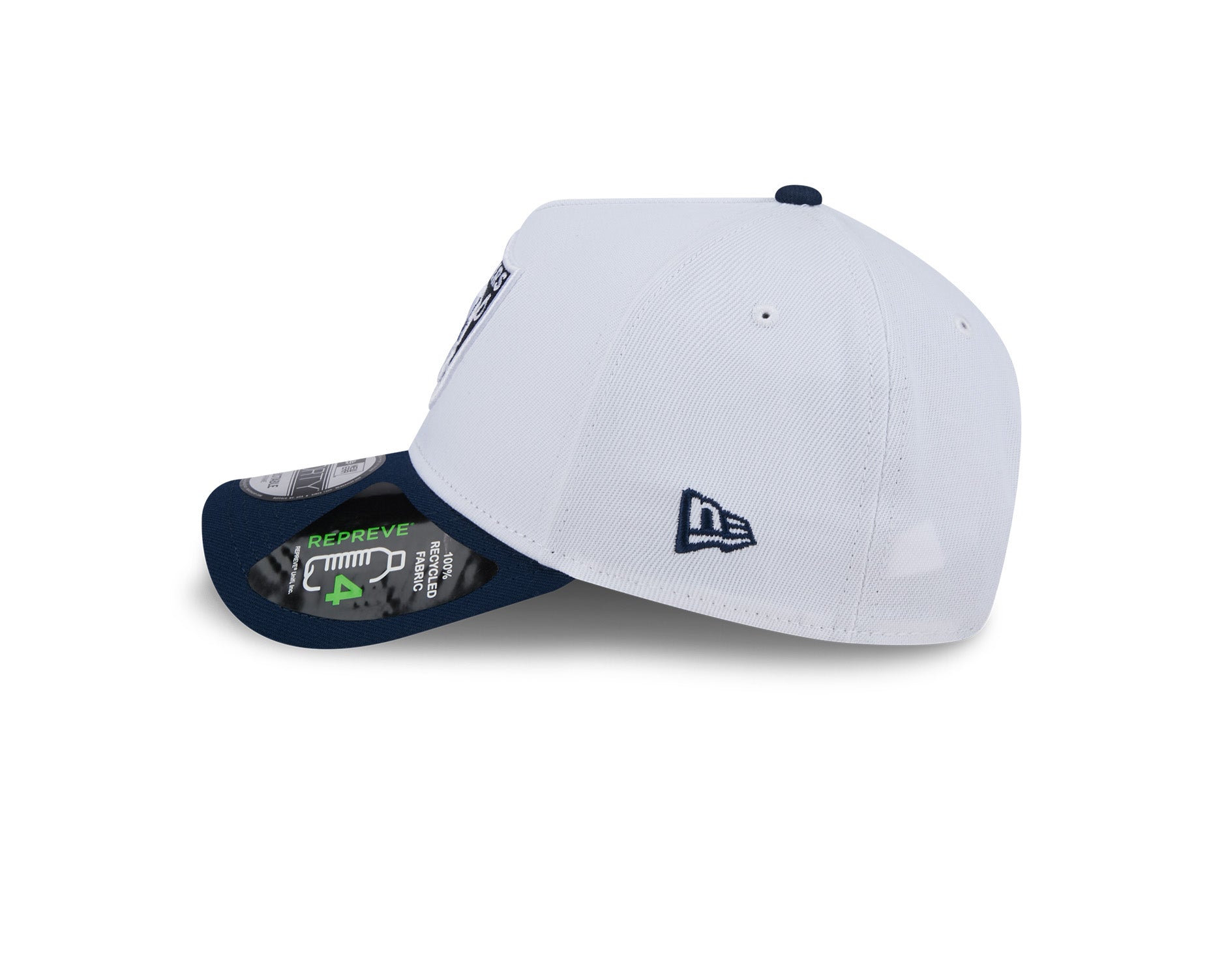 New Era 9Forty A-Frame NFL Chrome Oceanside Repreve Las Vegas Raiders White