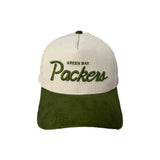 New Era 9Forty A-Frame NFL Chrome Olive Green Bay Packers
