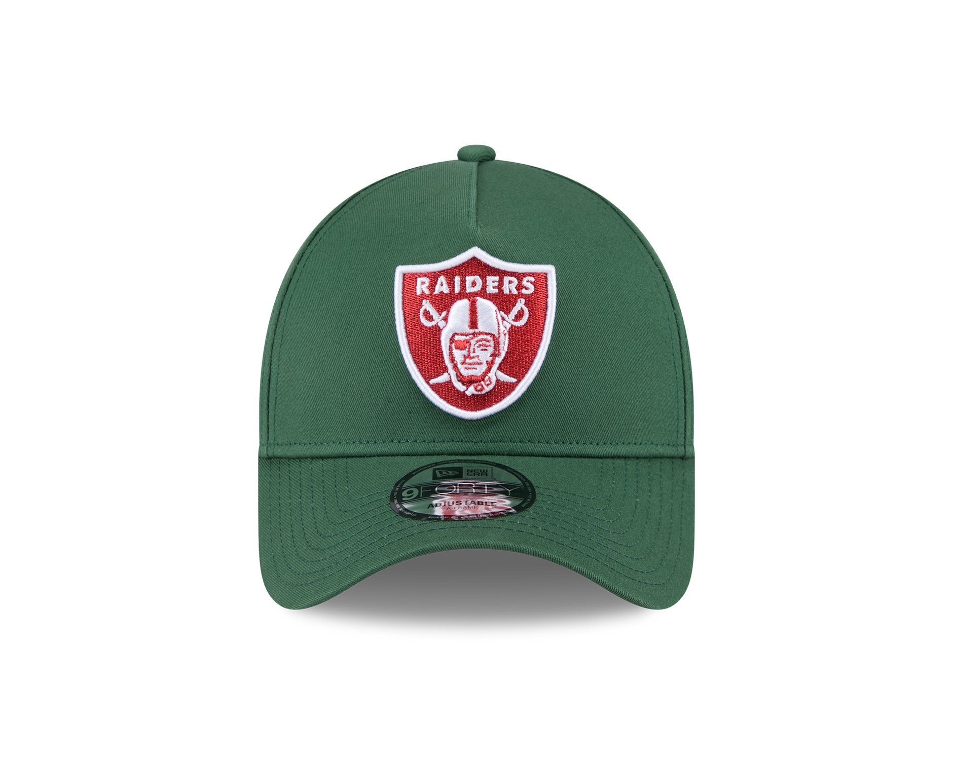 New Era 9Forty A-Frame NFL Cilantro Metallic Las Vegas Raiders