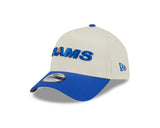 New Era 9Forty A-Frame NFL City 2Tone Los Angeles Rams Chrome White/Blue Bead