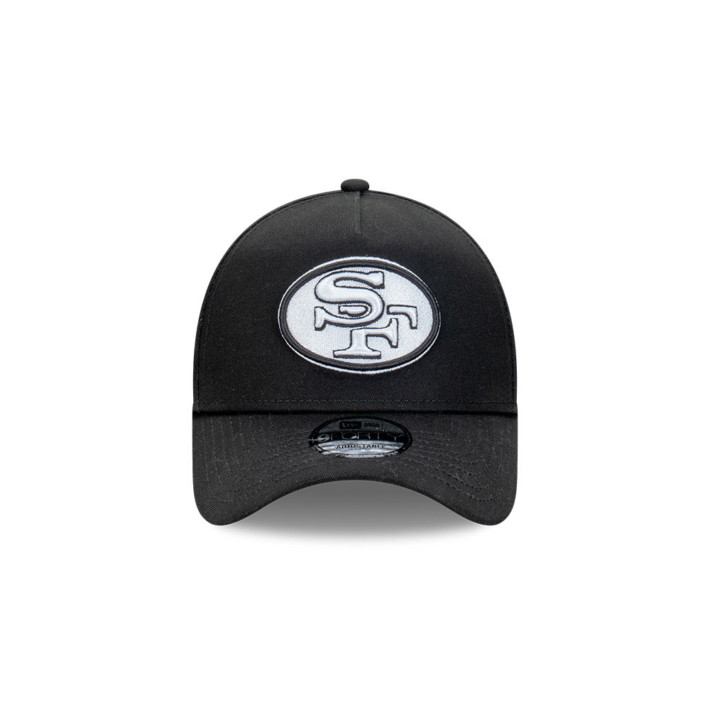 New Era 9Forty A-Frame NFL Classic Black White San Francisco 49ers