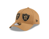 New Era 9Forty A-Frame NFL Double Logo Las Vegas Raiders Wheat