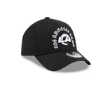 New Era 9Forty A-Frame NFL Gothic Arch Los Angeles Rams Black