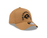 New Era 9Forty A-Frame NFL Gothic Arch Los Angeles Rams Wheat
