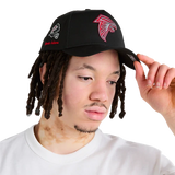 New Era 9Forty A-Frame NFL Graident Atlanta Falcons Black/Scarlet