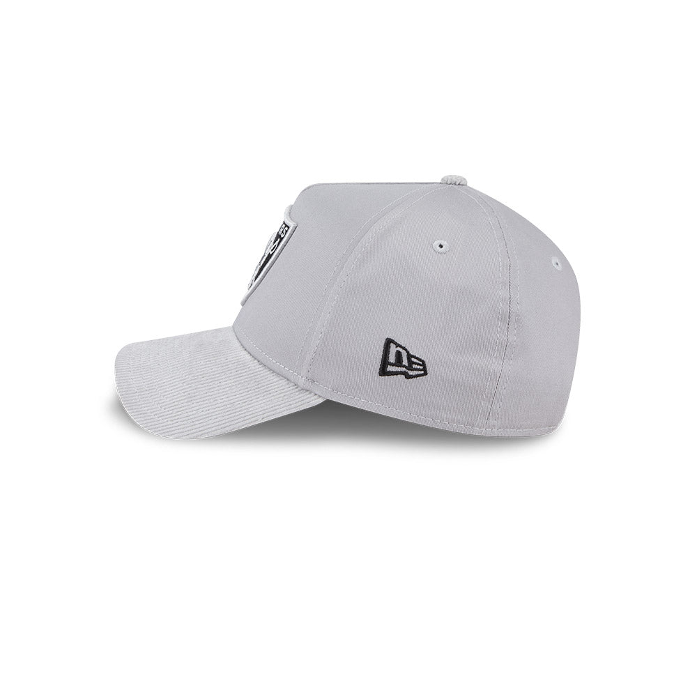 New Era 9Forty A-Frame NFL Grey Corduroy Las Vegas Raiders